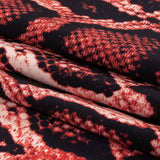 Compression Swimwear Tricot, UV Protective with Aloe Vera Microcapsules - Desert Rose Python Skin - Caye Collection