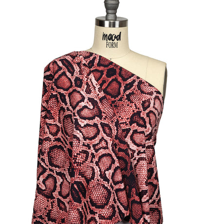 Compression Swimwear Tricot, UV Protective with Aloe Vera Microcapsules - Desert Rose Python Skin - Caye Collection