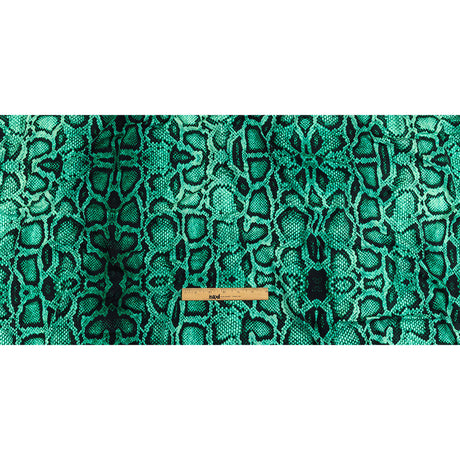 Compression Swimwear Tricot, UV Protective with Aloe Vera Microcapsules - Jade Python Skin - Caye Collection