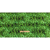 Compression Swimwear Tricot, UV Protective with Aloe Vera Microcapsules - Green Cheetah Spots - Caye Collection