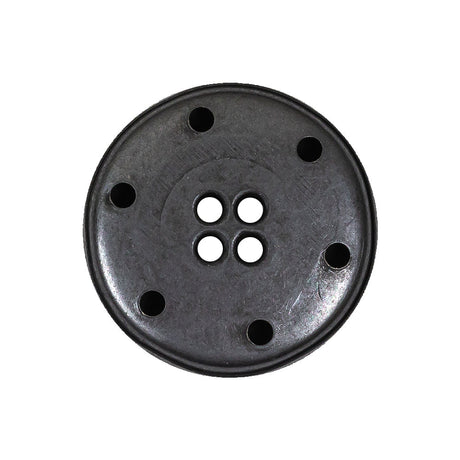 Antique Brass Metal 4-Hole Button - 40L/25.5mm