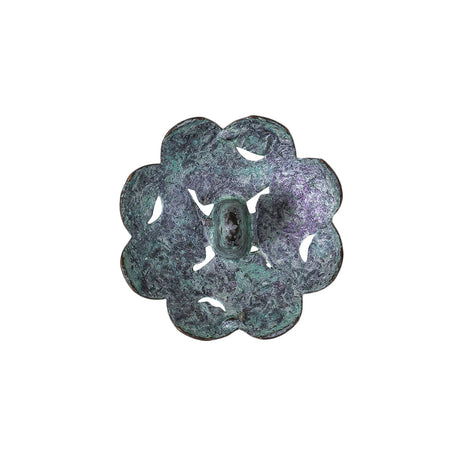 Italian Fairy Wing Floral Shank Back Button - 36L/23mm