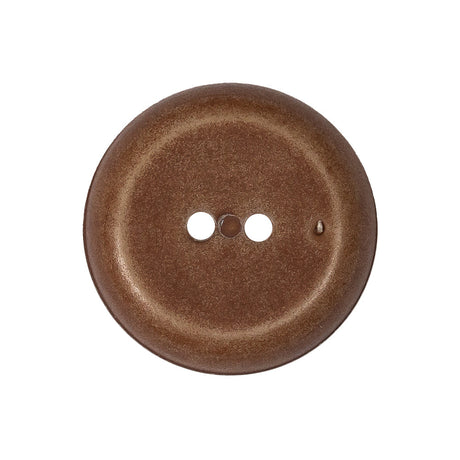 Clay Deep Well 2-Hole Plastic Button - 40L/25.5mm