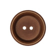 Clay Deep Well 2-Hole Plastic Button - 40L/25.5mm