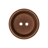 Clay Deep Well 2-Hole Plastic Button - 40L/25.5mm