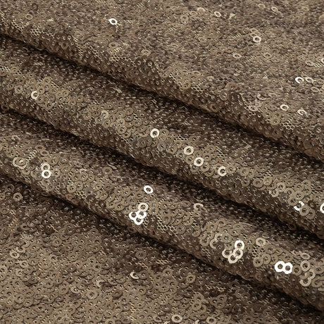 Mesh with Baby Sequins - Sand - Mariah Collection