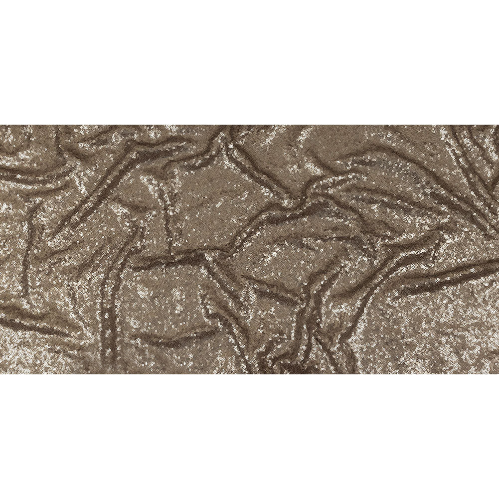 Mesh with Baby Sequins - Sand - Mariah Collection