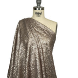 Mesh with Baby Sequins - Sand - Mariah Collection