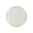 White Square Face Shank Black Plastic Button - 40L/25.5mm