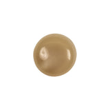 Lark and Brown Rice Swirl Half Dome Plastic Shank Back Button - 24L/15mm