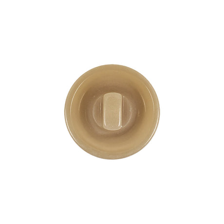 Lark and Brown Rice Swirl Half Dome Plastic Shank Back Button - 28L/18mm