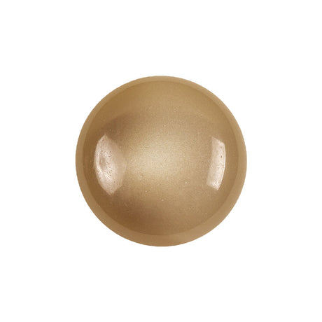 Lark and Brown Rice Swirl Half Dome Plastic Shank Back Button - 35L/22mm