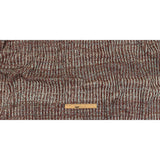 Tanager Turquoise, Rust Orange and Striped Mustard Chunky Sweater Knit
