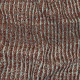 Tanager Turquoise, Rust Orange and Striped Mustard Chunky Sweater Knit