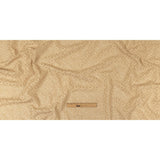 Metallic Gold and Beige Floral Corded Lace