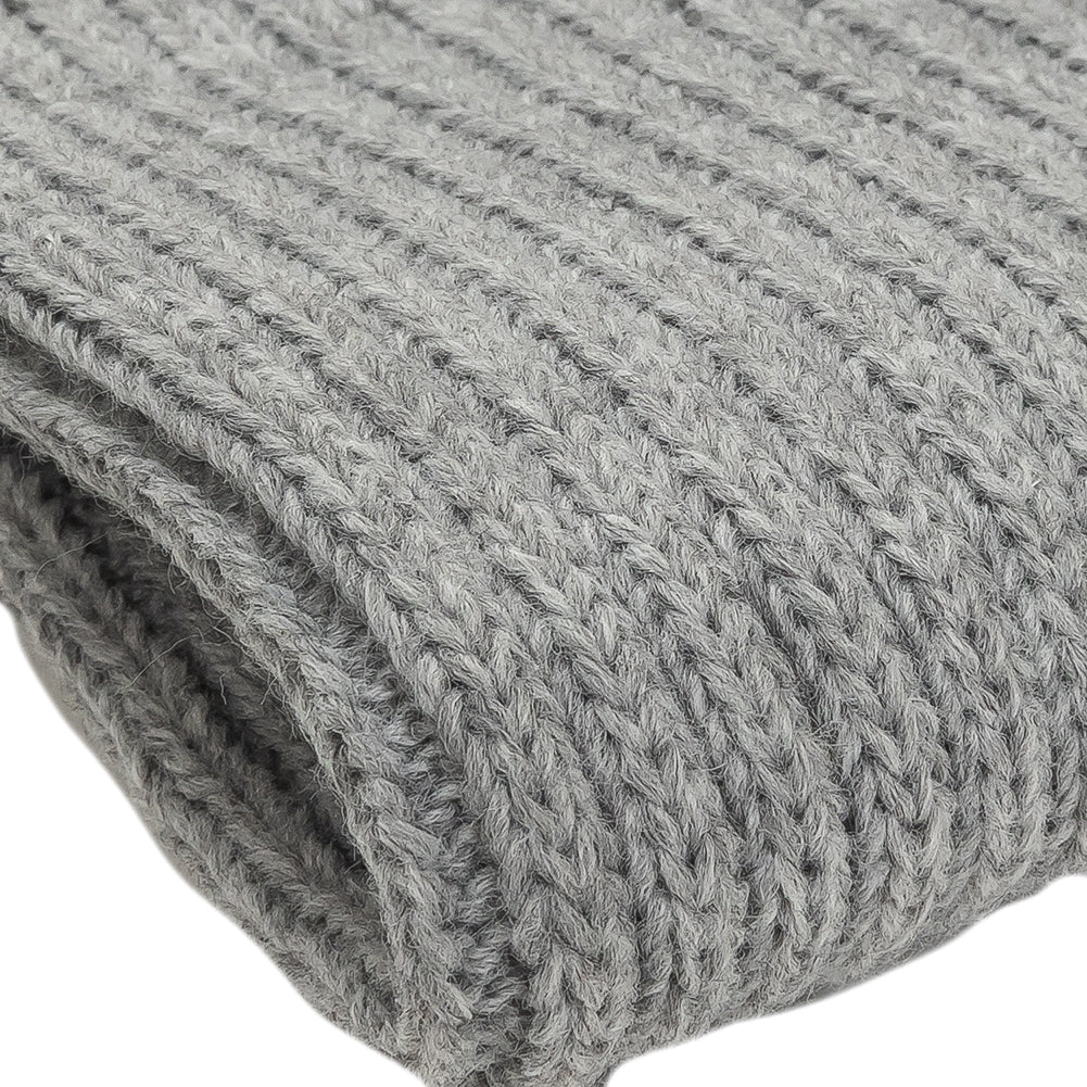 Alta Silver Gray Chunky 2x2 Rib Knit Sweater Trim Bundle - 3pc