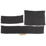 Alta Raven Chunky 2x2 Rib Knit Sweater Trim Bundle - 3pc
