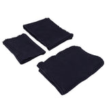 Alta Navy Chunky 2x2 Rib Knit Sweater Trim Bundle - 3pc