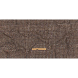 Italian Beige, Barrier Reef and White Tweedy Blended Wool Ribbed Sweater Knit
