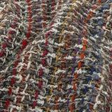 Italian White, Beige and Multicolor Blended Wool Tweed