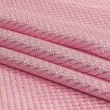 Baby Pink Mini Squares Jacquard Lining