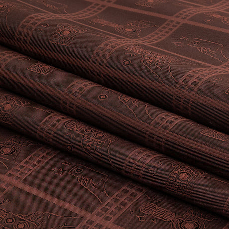Dusty Rose Picturesque Jacquard Lining