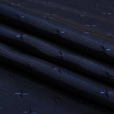Xs Jacquard Lining - Black and Navy Bi-Color