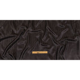 Black and Charcoal Faux 3D Boxes Jacquard Lining