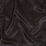 Black and Charcoal Faux 3D Boxes Jacquard Lining