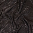 Black and Charcoal Diamonds Jacquard Lining
