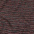 Italian Pink, Gray and Porcelain Striped Boucle Blended Wool Sweater Knit with Clear Baby Sequins