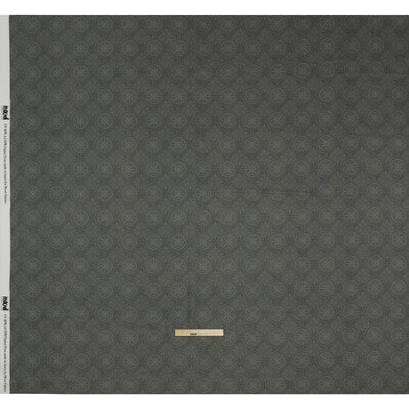 Linen and Rayon Woven Print - Gray Medallions - Mood Exclusive Gawain's Glory