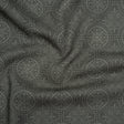 Linen and Rayon Woven Print - Gray Medallions - Mood Exclusive Gawain's Glory