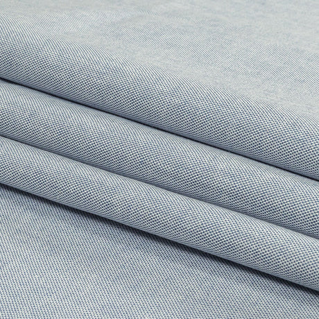 Calendered Organic Cotton Oxford - Light Blue - Chesterton Collection