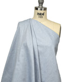 Calendered Organic Cotton Oxford - Light Blue - Chesterton Collection