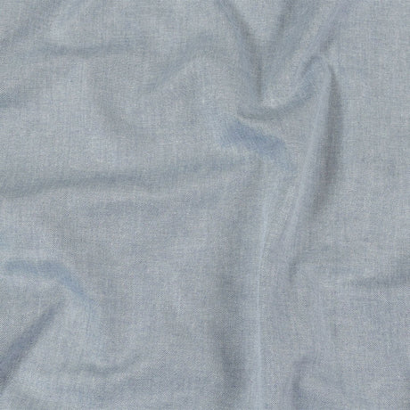 Calendered Organic Cotton Oxford - Light Blue - Chesterton Collection