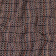 Italian Lilac, Gray and Multicolor Tweedy Plaid Blended Wool Woven