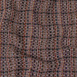 Italian Olive, Lilac and Multicolor Tweedy Plaid Blended Wool Woven