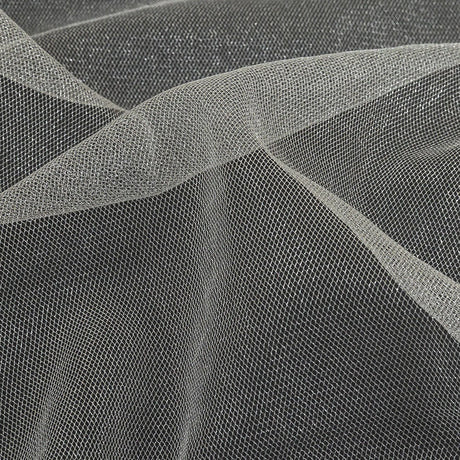 Shimmering Soft Tulle - White - Kallisto Collection