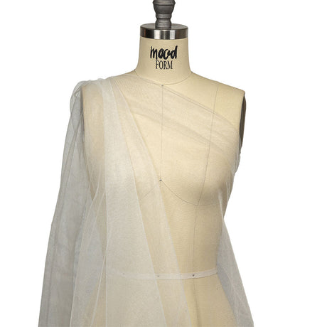 Shimmering Soft Tulle - White - Kallisto Collection