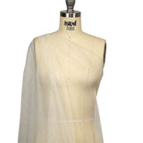 Shimmering Soft Tulle - Bone White - Kallisto Collection