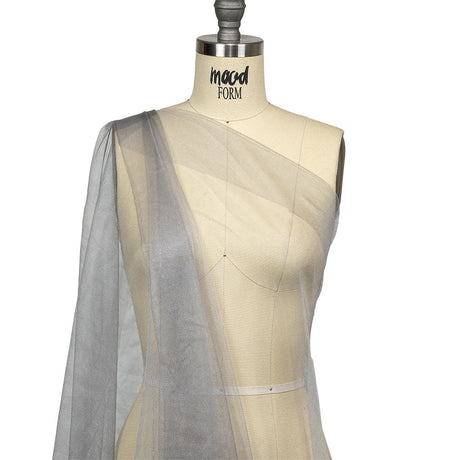 Shimmering Soft Tulle - Gray - Kallisto Collection