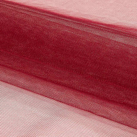 Shimmering Soft Tulle - Wine - Kallisto Collection