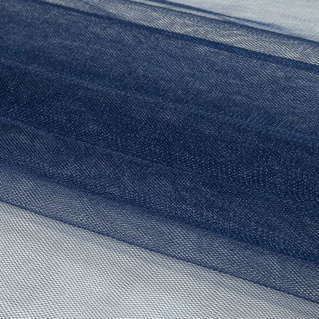 Shimmering Soft Tulle - Navy - Kallisto Collection