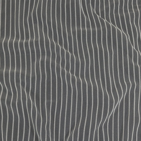 Embroidery Striped Tulle - White - Elsinore Collection