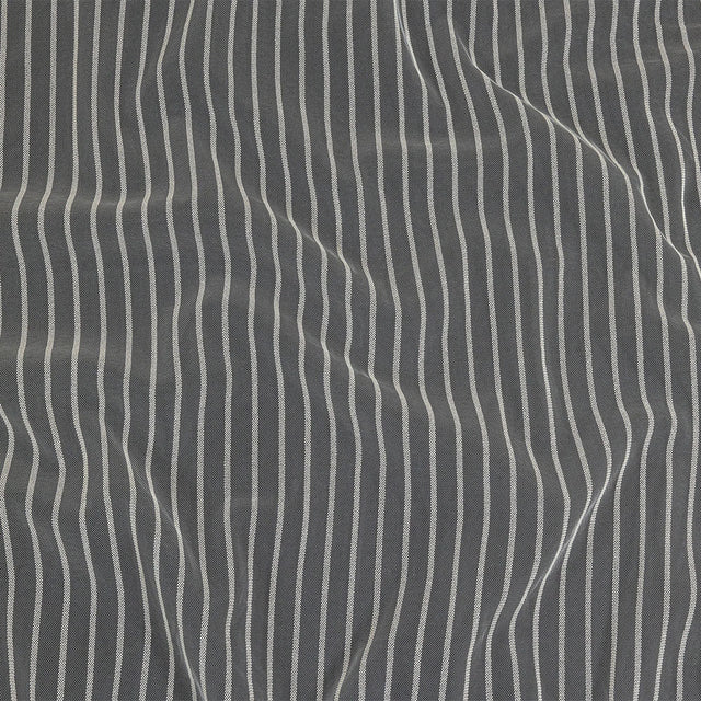 Embroidery Striped Tulle - White - Elsinore Collection