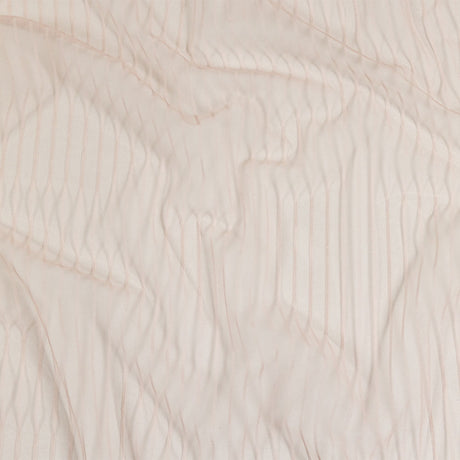 Embroidery Striped Tulle - Blush - Elsinore Collection