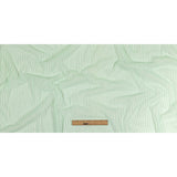 Embroidery Striped Tulle - Subtle Green - Elsinore Collection