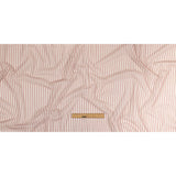 Embroidery Striped Tulle - Dusty Rose - Elsinore Collection