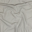 Embroidery Striped Tulle - Black and Gray - Elsinore Collection